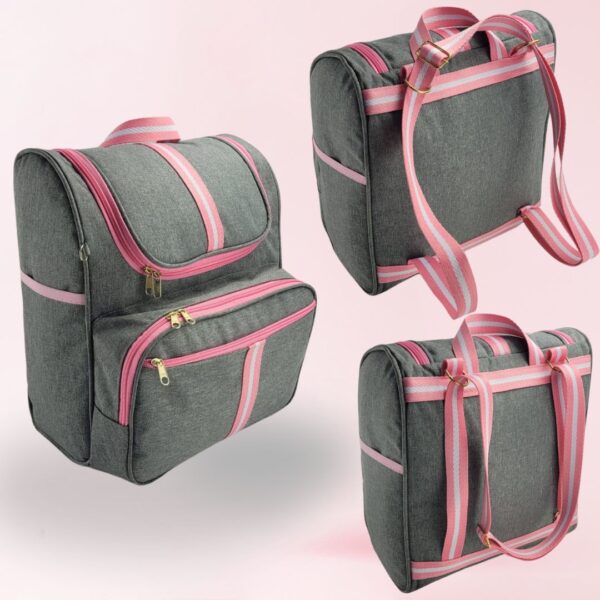 Mochila Bebê Infantil Maternidade 2 em 1 Luxo Amor - Image 2