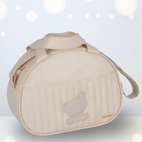 Bolsa Maternidade Pequena Bebê Infantil Urso Aplicado