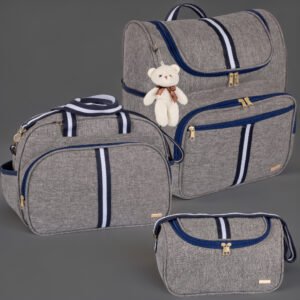 Kit Bolsa Grande, Bolsa P e Mochila G
