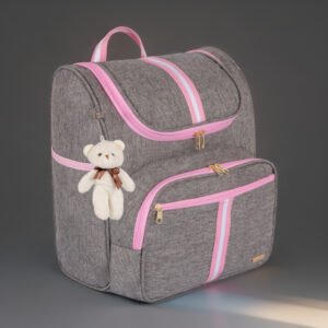 Mochila Bebê Infantil Maternidade 2 em 1 Luxo AMOR