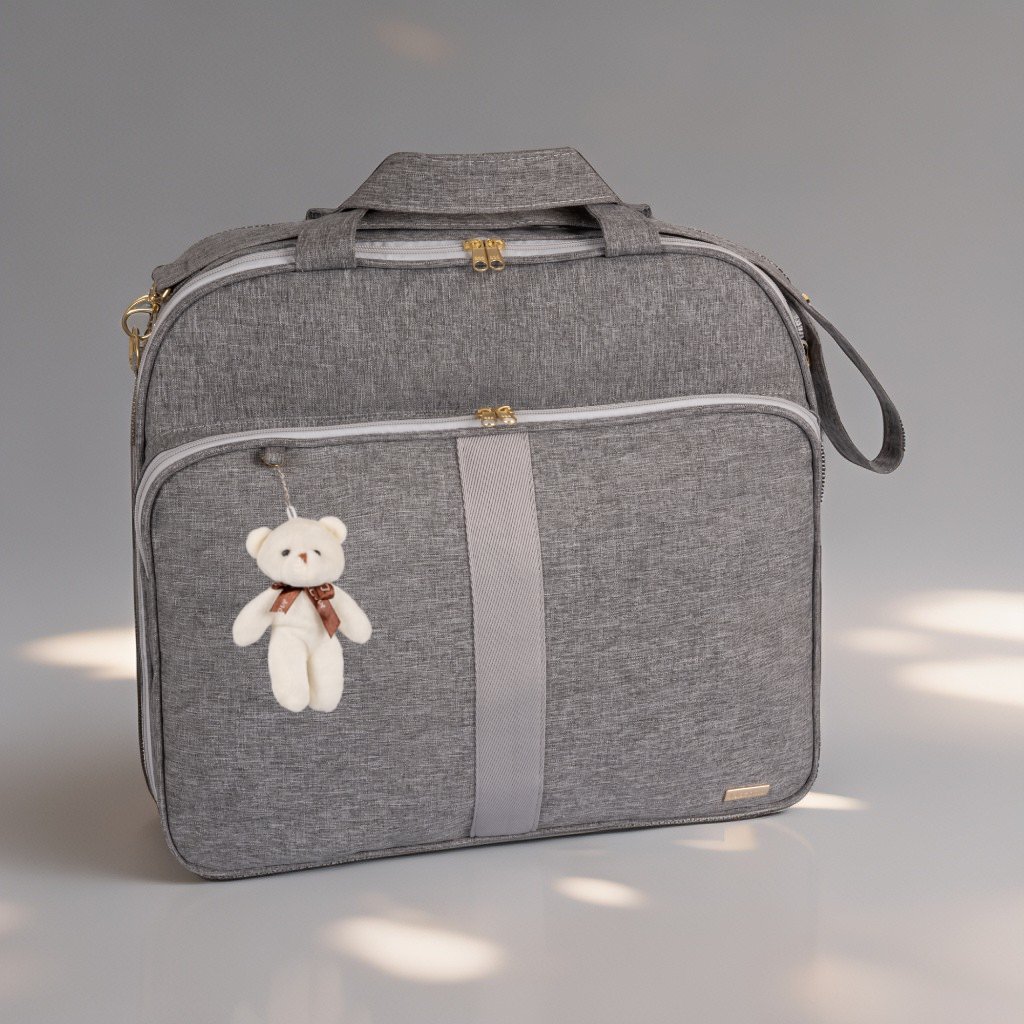 Mala Maternidade de Bebê Faixa Luxo - AMOR - Imagem 5